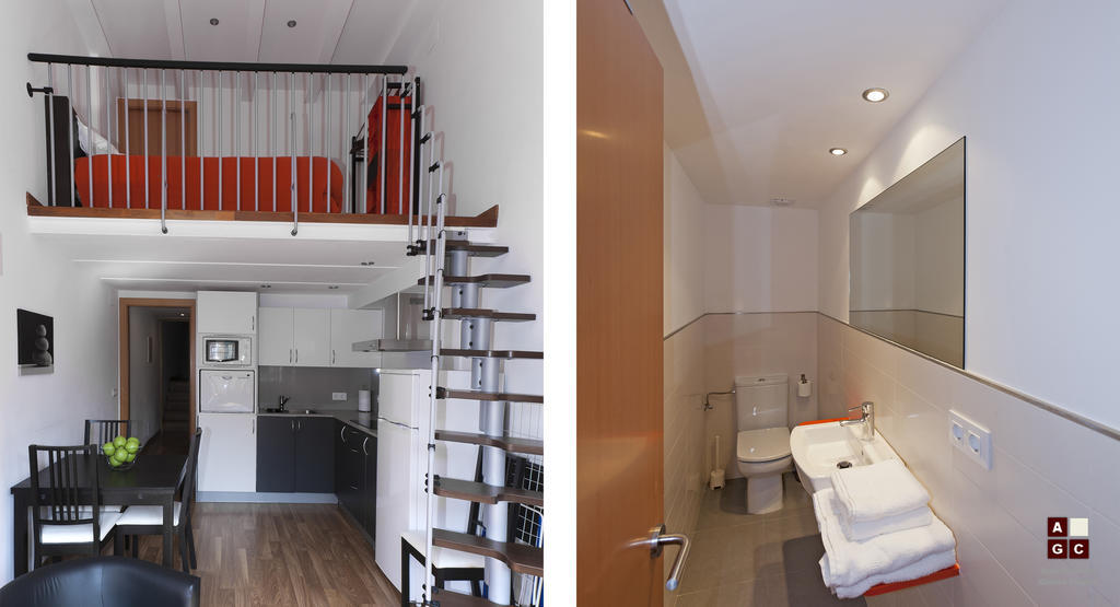 Apartaments Girona Centre Habitación foto
